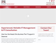 Tablet Screenshot of pcrbusiness.com